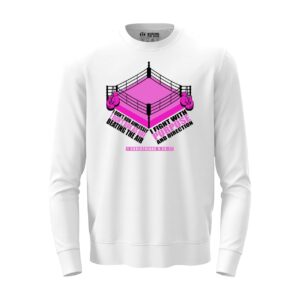 Pink 1 Corinthians 9:26-27 Crewneck Sweat Shirt